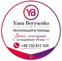 Yana Borysenko - карти побиту, CUKR, резидент, сталий побит